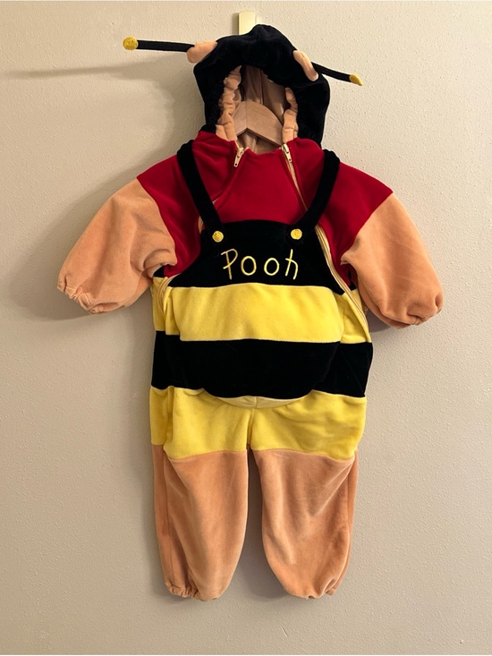 Disney Other - Vtg THE DISNEY STORE WINNIE THE POOH BEE Halloween Costume Size 18/24 Months